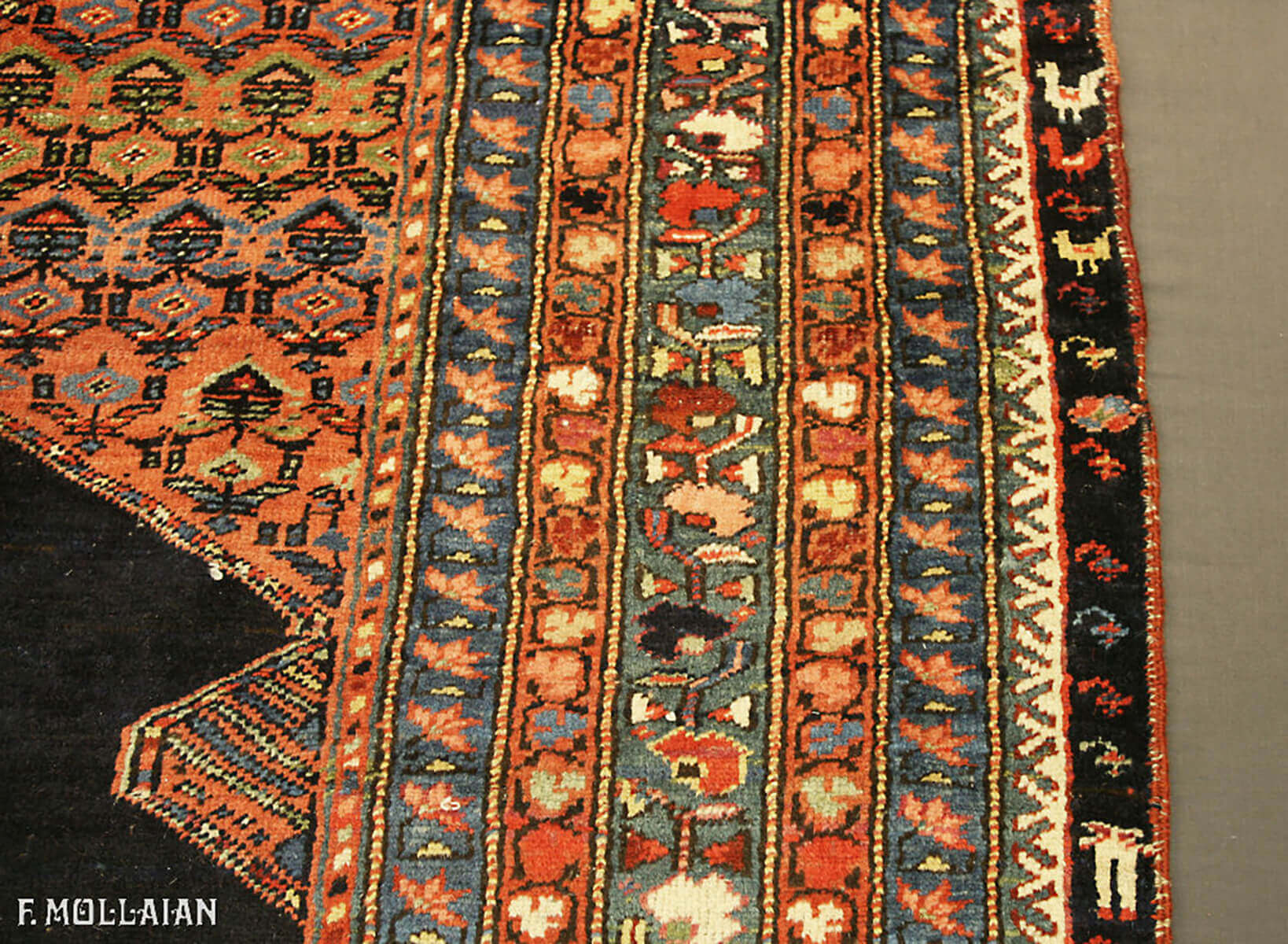 Antique Persian Kurdo Carpet n°:66200234